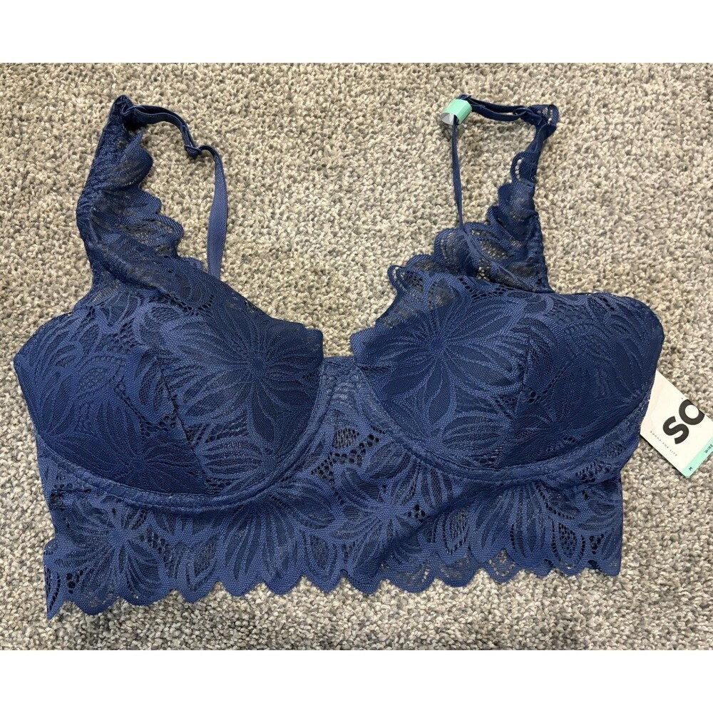 Women’s Blue Bra Size Medium NWT